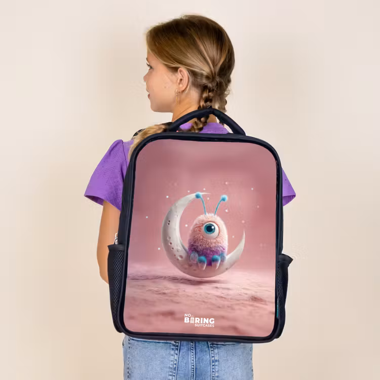 Sac à dos enfant - Noir - Fauteuil à bascule avec Fluffy Weasel — 4