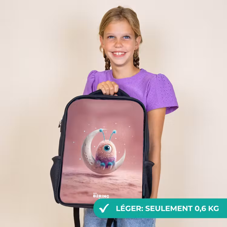 Sac à dos enfant - Noir - Fauteuil à bascule avec Fluffy Weasel — 9