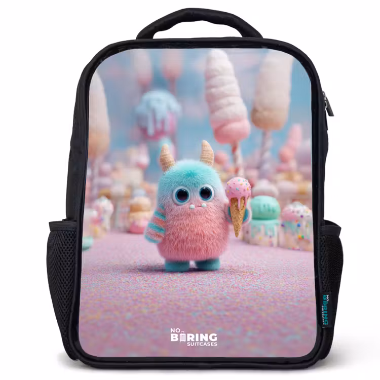 Sac à dos enfant - Noir - Sweet Monster Candy Adventure — 1