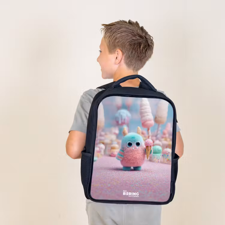 Sac à dos enfant - Noir - Sweet Monster Candy Adventure — 2