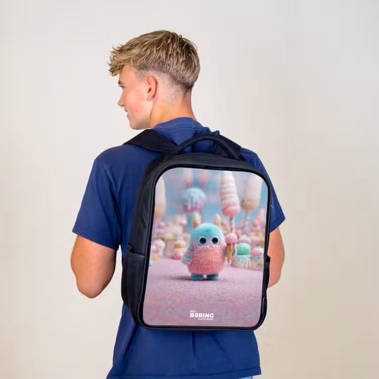 Sac à dos enfant - Noir - Sweet Monster Candy Adventure — 5