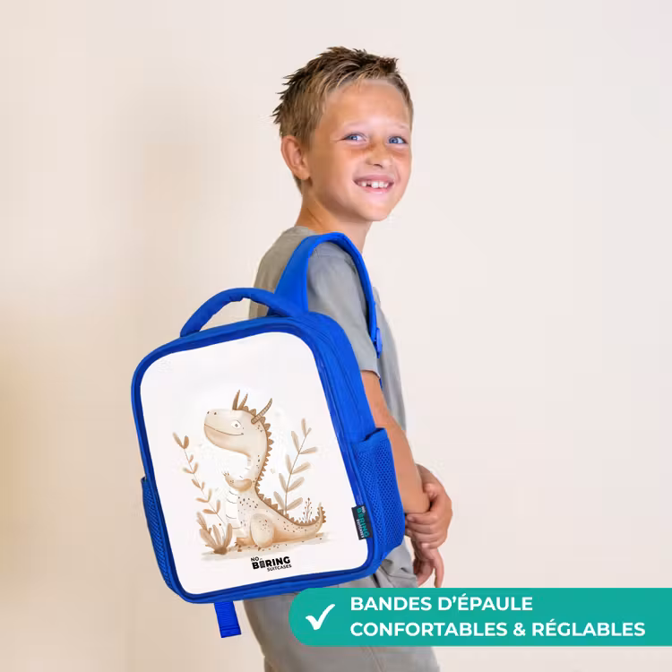 Sac à dos enfant - Bleu - Dragon Dobby — 4