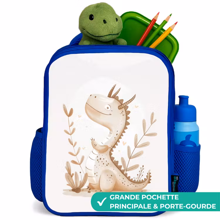 Sac à dos enfant - Bleu - Dragon Dobby — 5