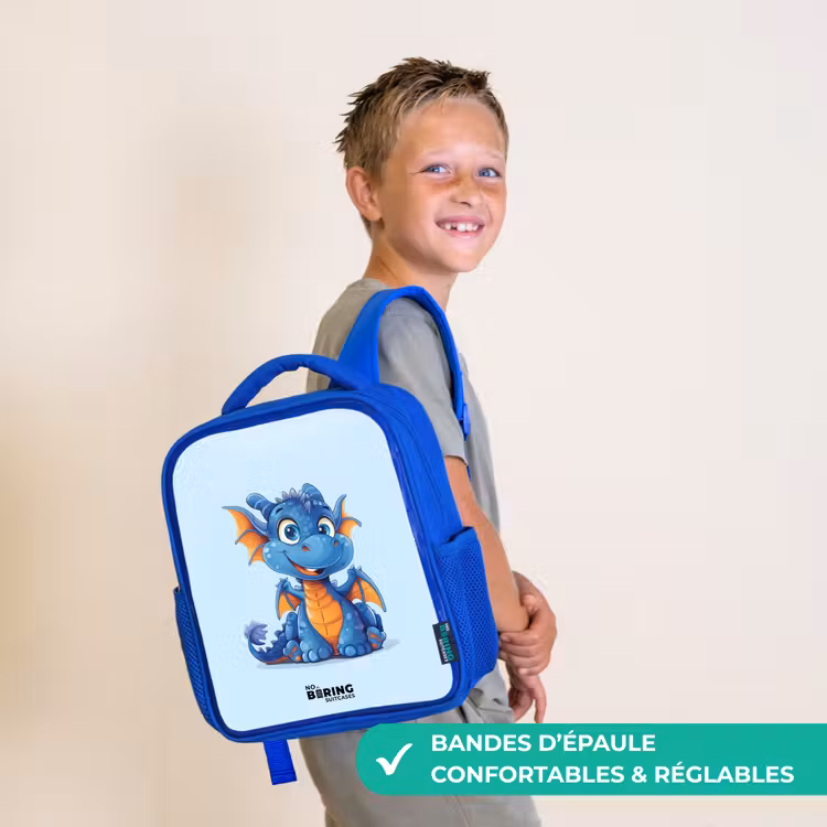 Sac à dos enfant - Bleu - Dragon minuscule — 4
