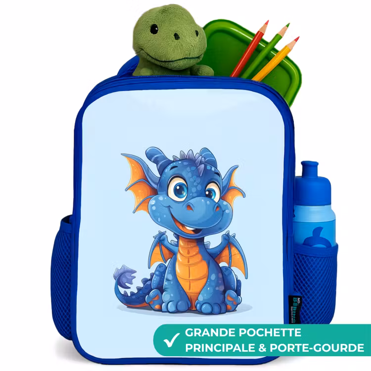 Sac à dos enfant - Bleu - Dragon minuscule — 5
