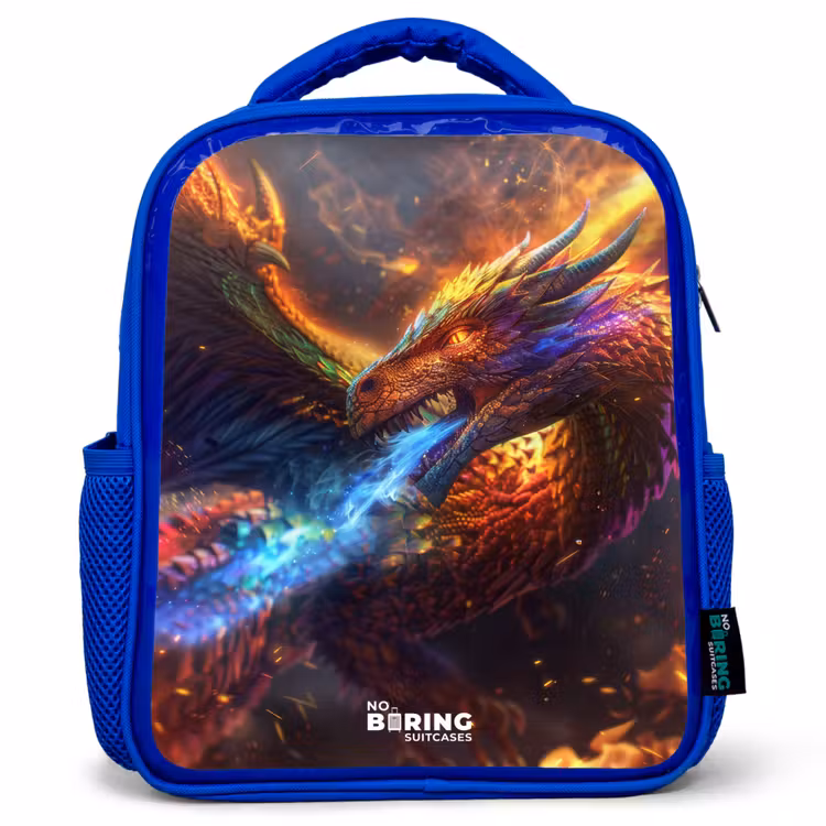 Sac à dos enfant - Bleu - Guerrier chromatique — 1