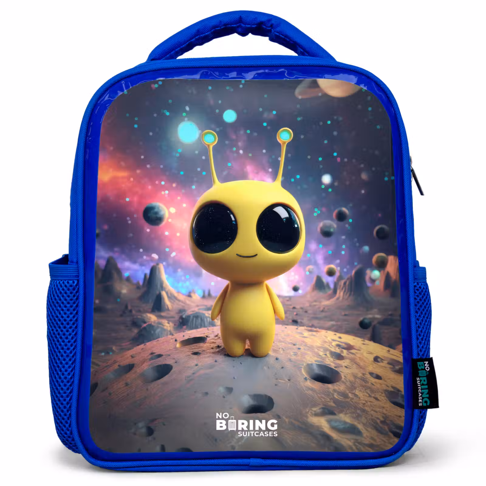 Sac à dos enfant - Bleu - Joyeux petit extraterrestre — 1