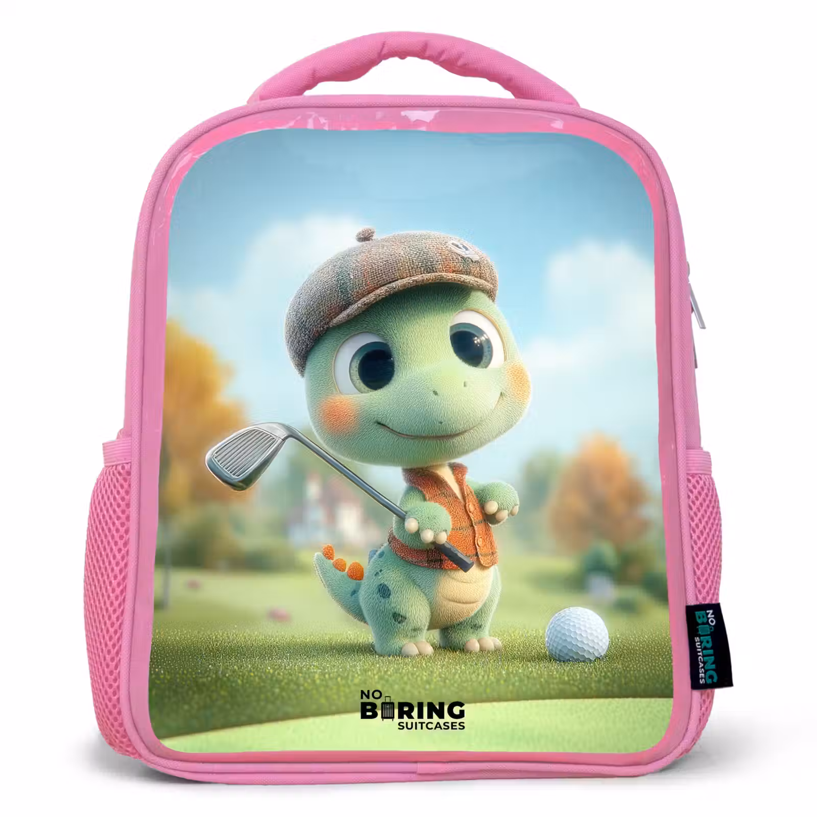 Sac à dos enfant - Rose - Golf - Dino - Vert — 1