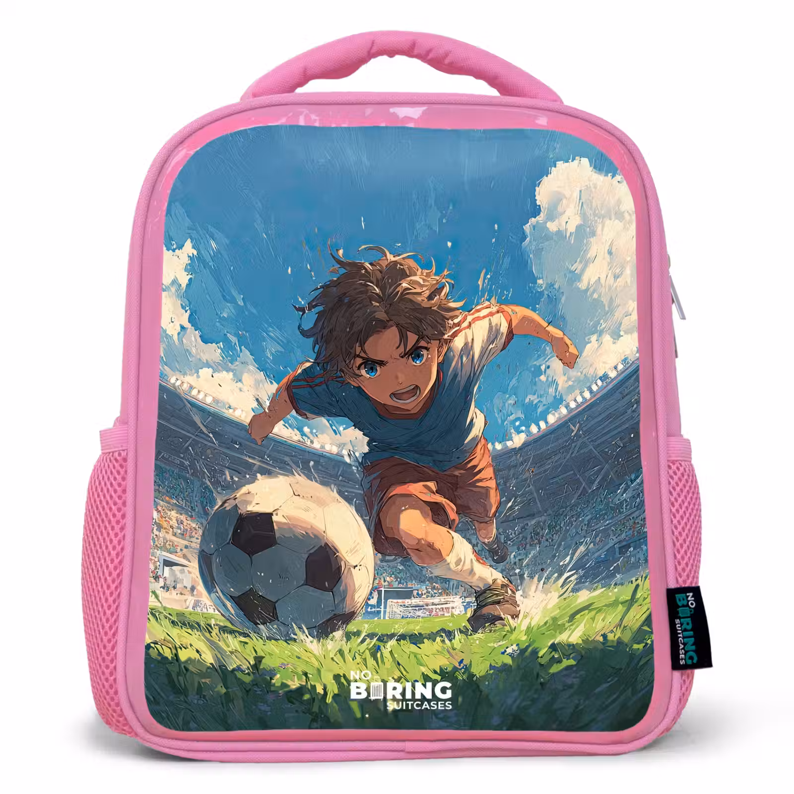 Sac à dos enfant - Rose - Stade - Football - Garçon — 1