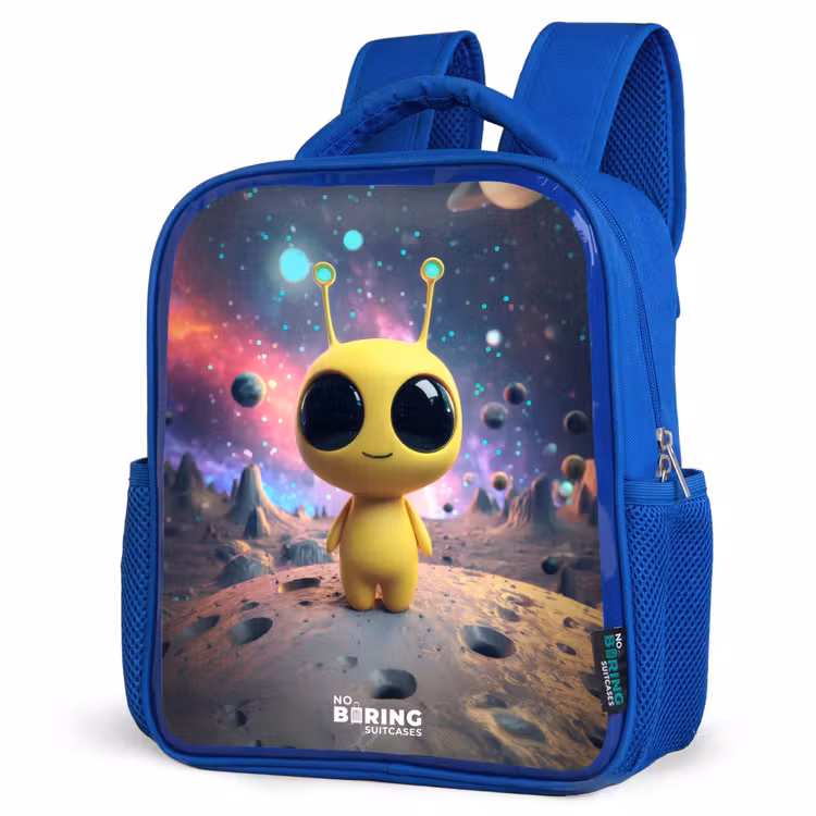Sac à dos enfant - Bleu - Joyeux petit extraterrestre — 7