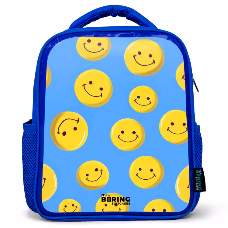Sac à dos enfant - Bleu - Joyeuse pluie souriante — 1
