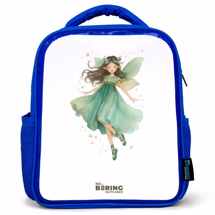 Sac à dos enfant - Bleu - Elfe vert flottant — 1