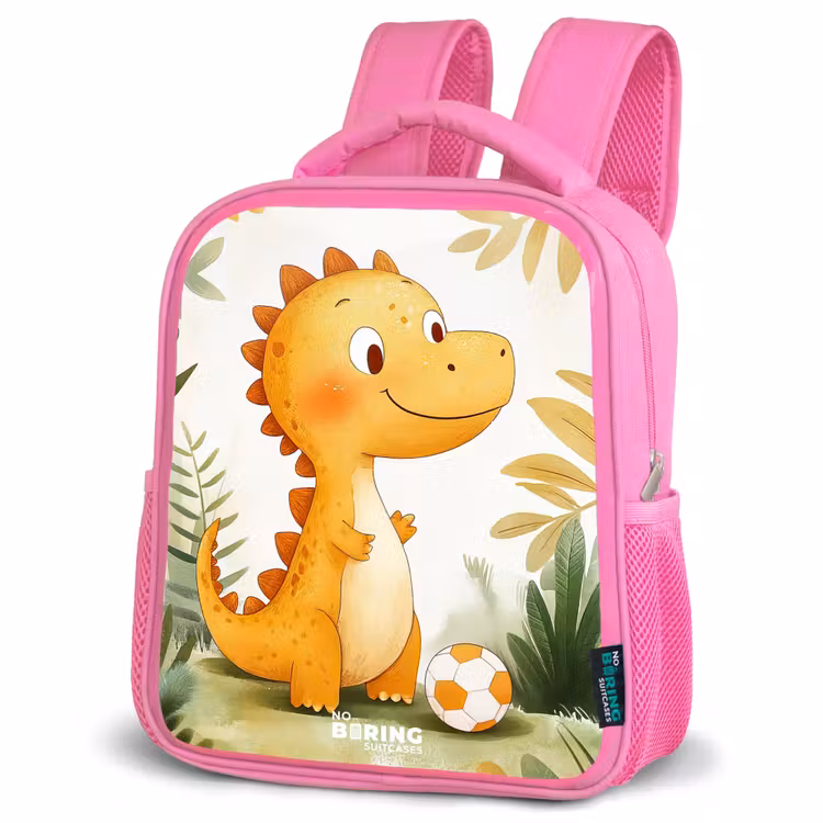Sac à dos enfant - Rose - Dino - Football - Orange — 4