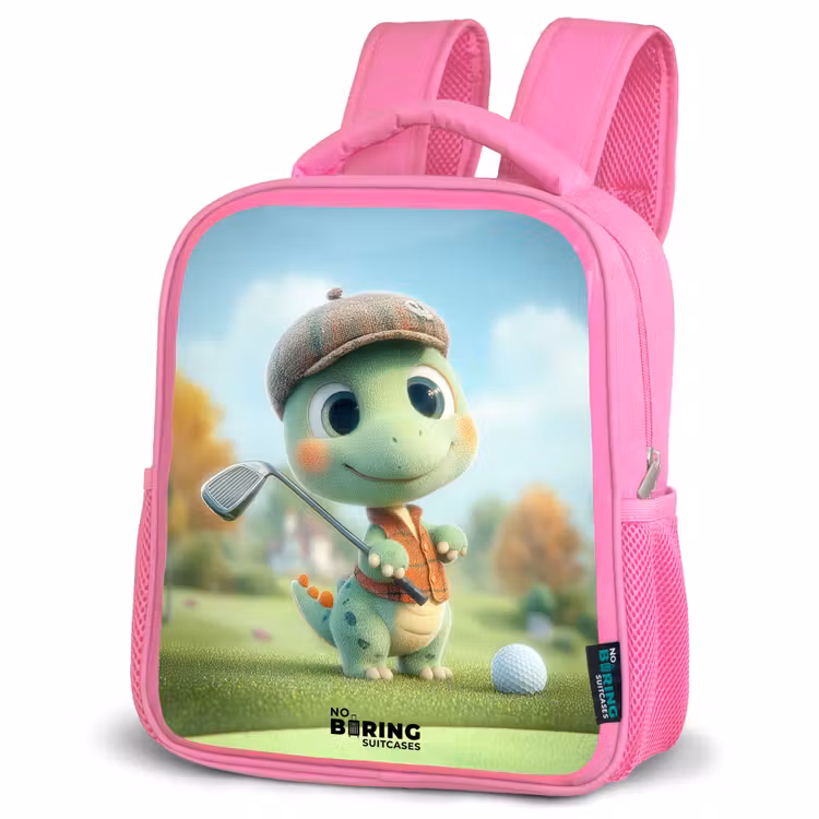 Sac à dos enfant - Rose - Golf - Dino - Vert — 4