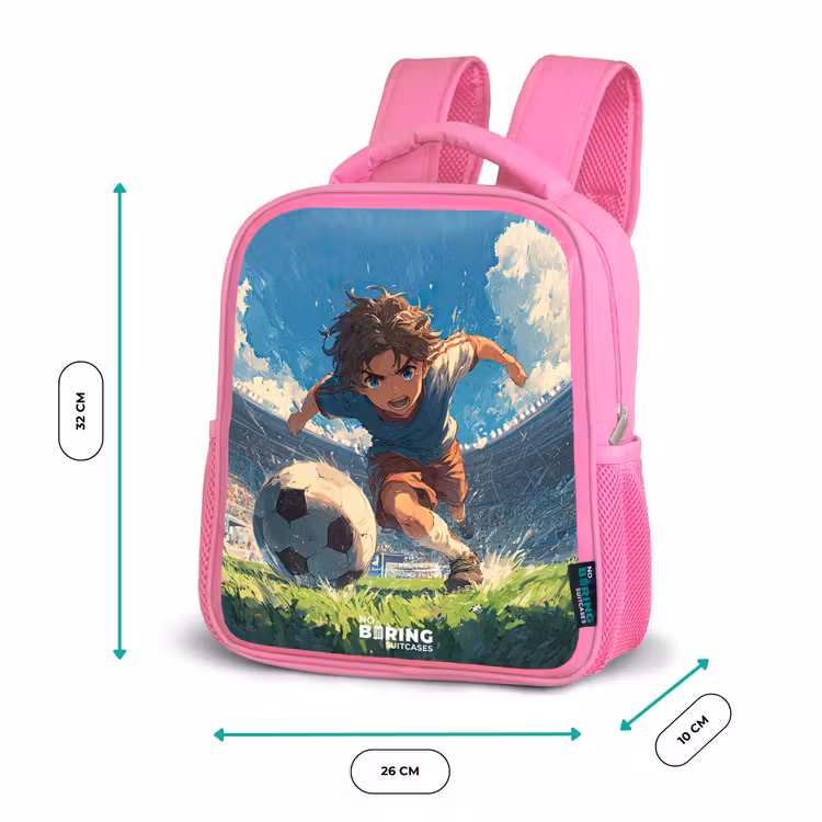 Sac à dos enfant - Rose - Stade - Football - Garçon — 3