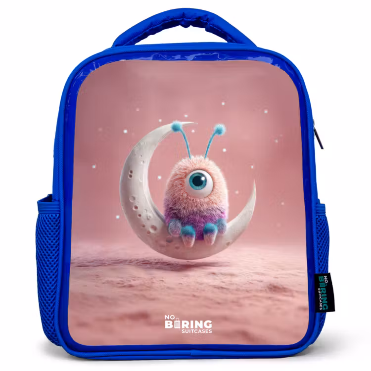 Sac à dos enfant - Bleu - Fauteuil à bascule avec Fluffy Weasel — 1