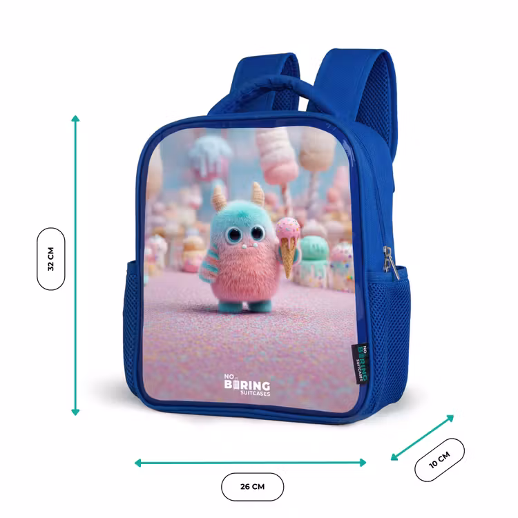 Sac à dos enfant - Bleu - Sweet Monster Candy Adventure — 6