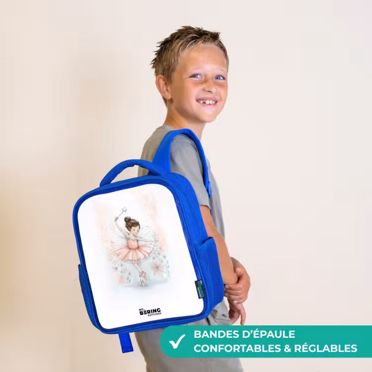 Sac à dos enfant - Bleu - Ballerine - Elfe - Fée — 4