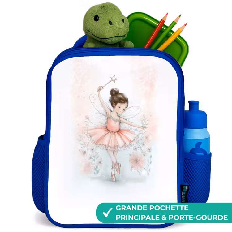 Sac à dos enfant - Bleu - Ballerine - Elfe - Fée — 5
