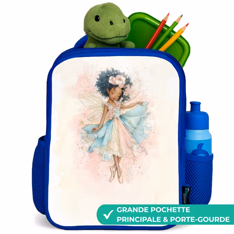 Sac à dos enfant - Bleu - Elfe - Ballet - Coloré — 5