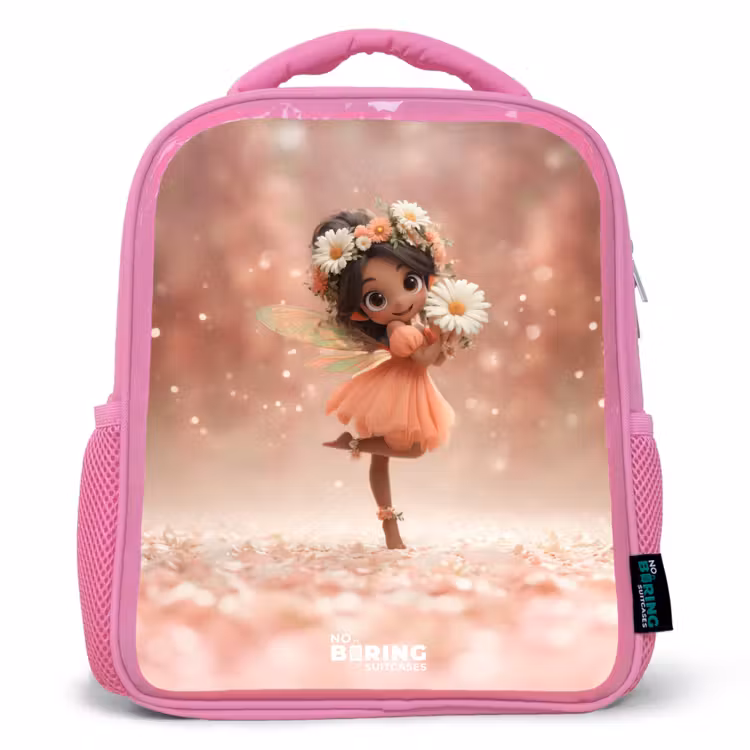 Sac à dos enfant - Rose - Fee met madeliefjes — 1