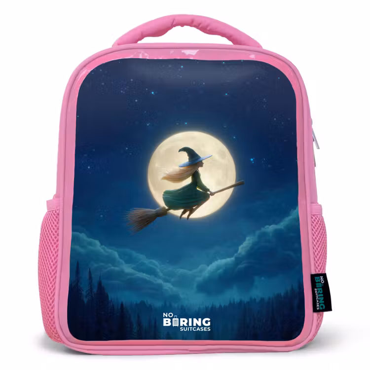 Sac à dos enfant - Rose - Nachtelijke Vlucht over het Woud — 1
