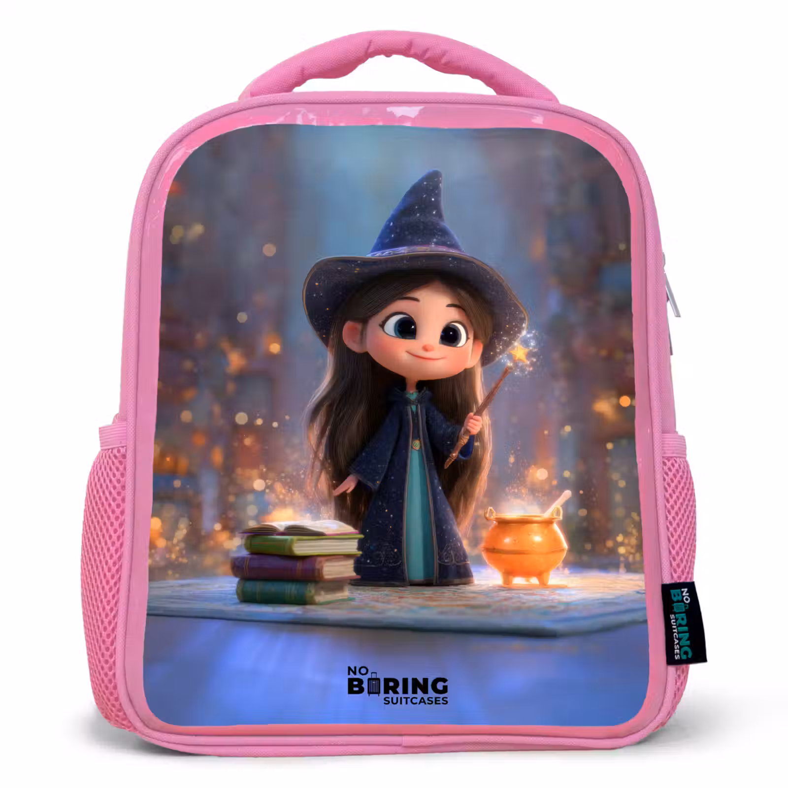 Sac à dos enfant - Rose - Kleine tovernares in bibliotheek — 1