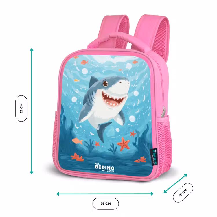 Sac à dos enfant - Rose - Haai - Water - Zee — 3