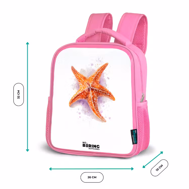 Sac à dos enfant - Rose - Oranje Zeester Illustratie — 3