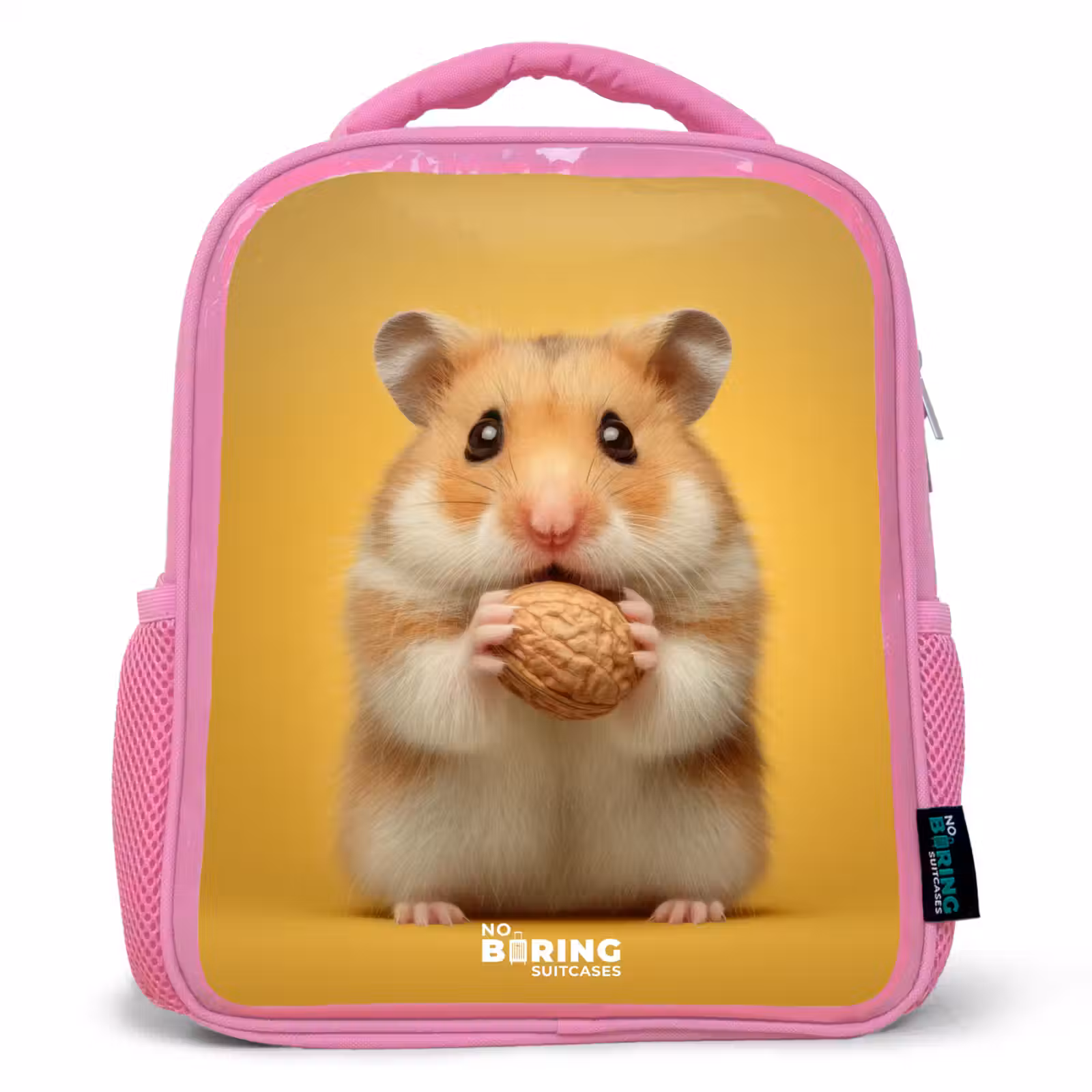 Sac à dos enfant - Rose - Hamster - Walnoot - Dier — 1