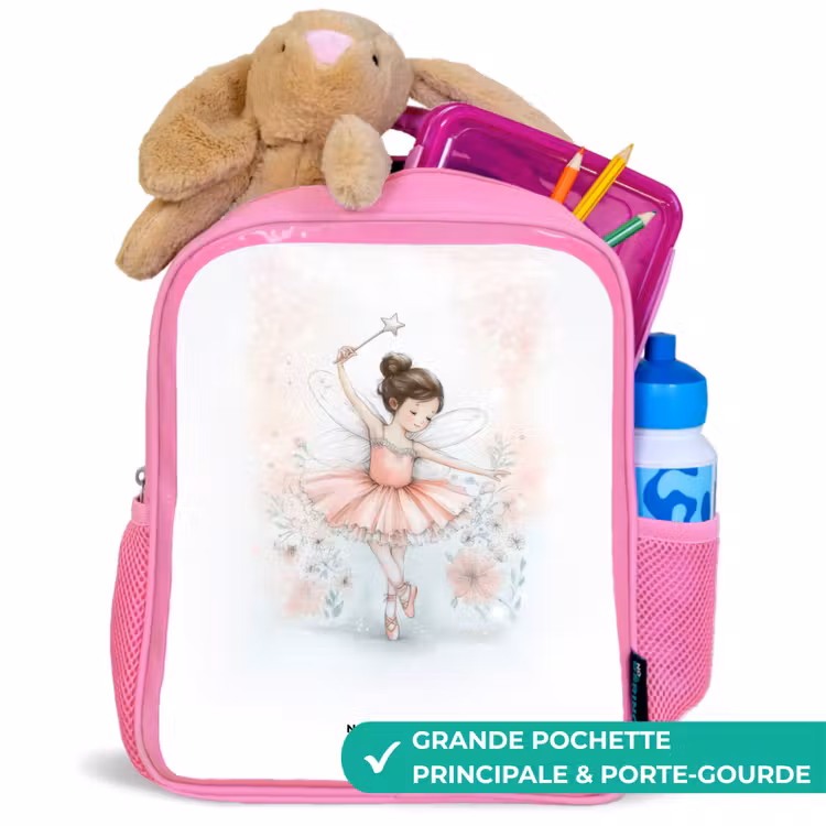 Sac à dos enfant - Rose - Ballerina - Elf - Fee — 2
