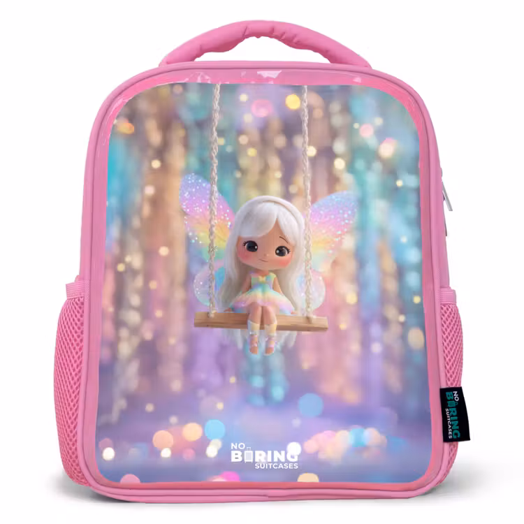 Sac à dos enfant - Rose - Fee - Elf - Regenboog — 1