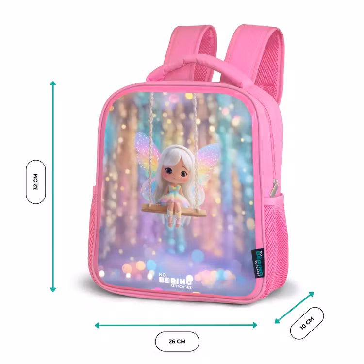 Sac à dos enfant - Rose - Fee - Elf - Regenboog — 3
