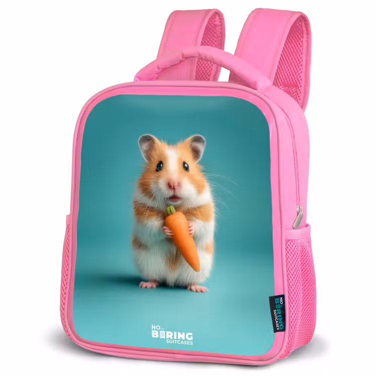 Sac à dos enfant - Rose - Hamster - Wortel - Dier — 4