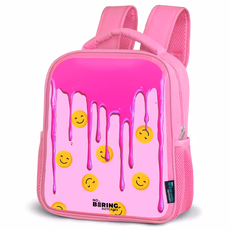 Sac à dos enfant - Rose - Verf - Smiley - Roze — 4