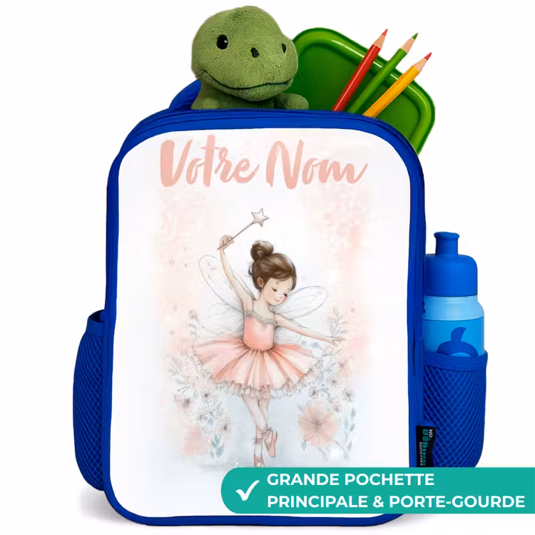 Sac à dos enfant - Bleu - Ballerine - Elfe - Fée — 5