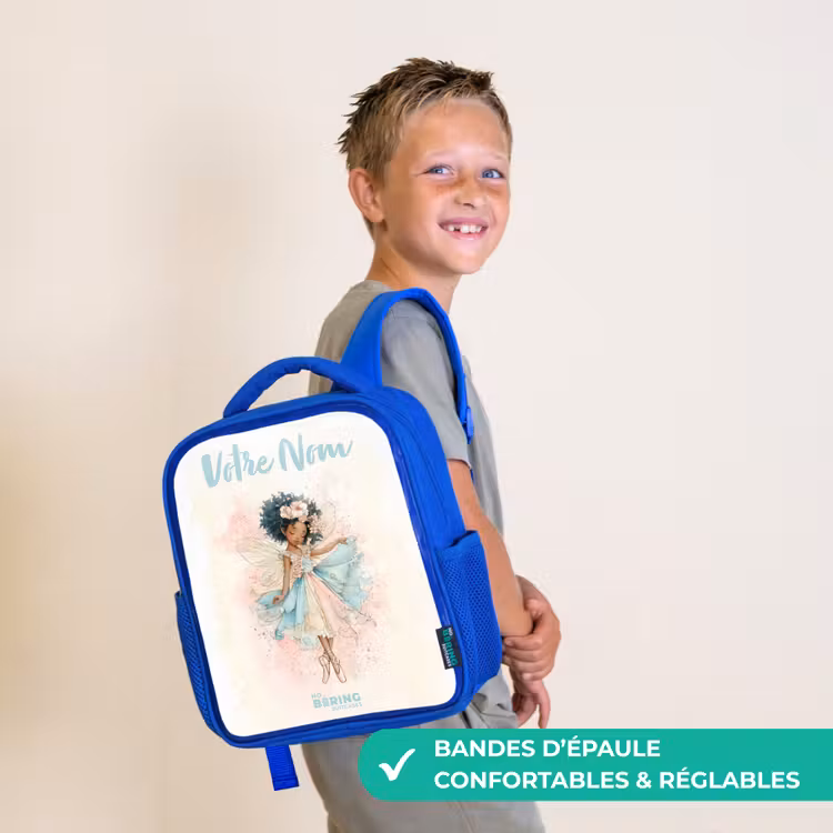 Sac à dos enfant - Bleu - Elfe - Ballet - Coloré — 4