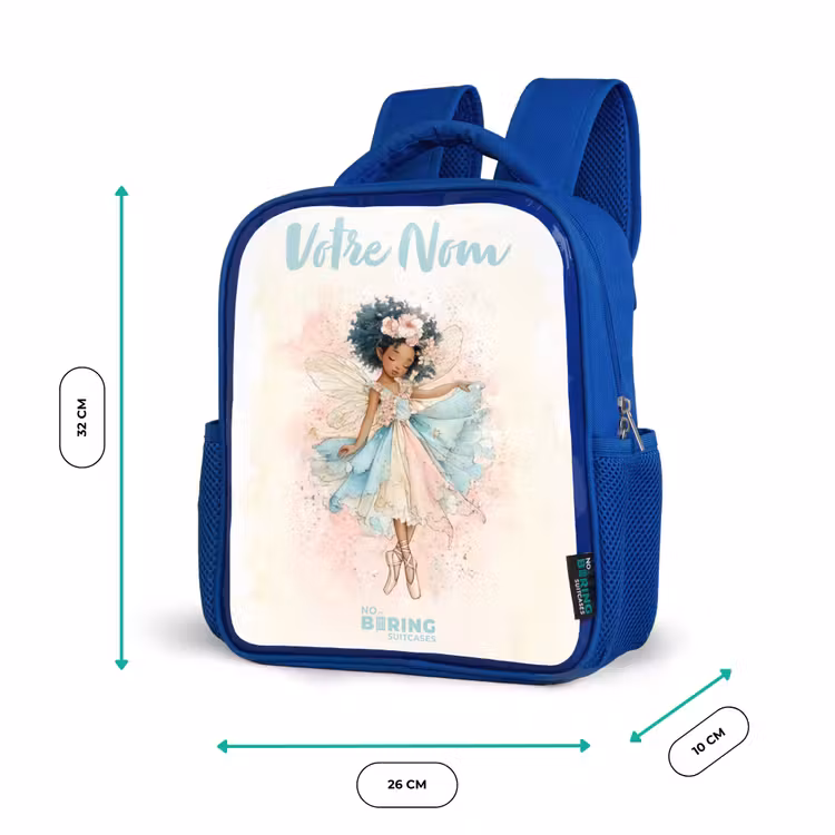Sac à dos enfant - Bleu - Elfe - Ballet - Coloré — 6