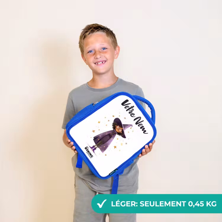 Sac à dos enfant - Bleu - La cape violette du sorcier — 3
