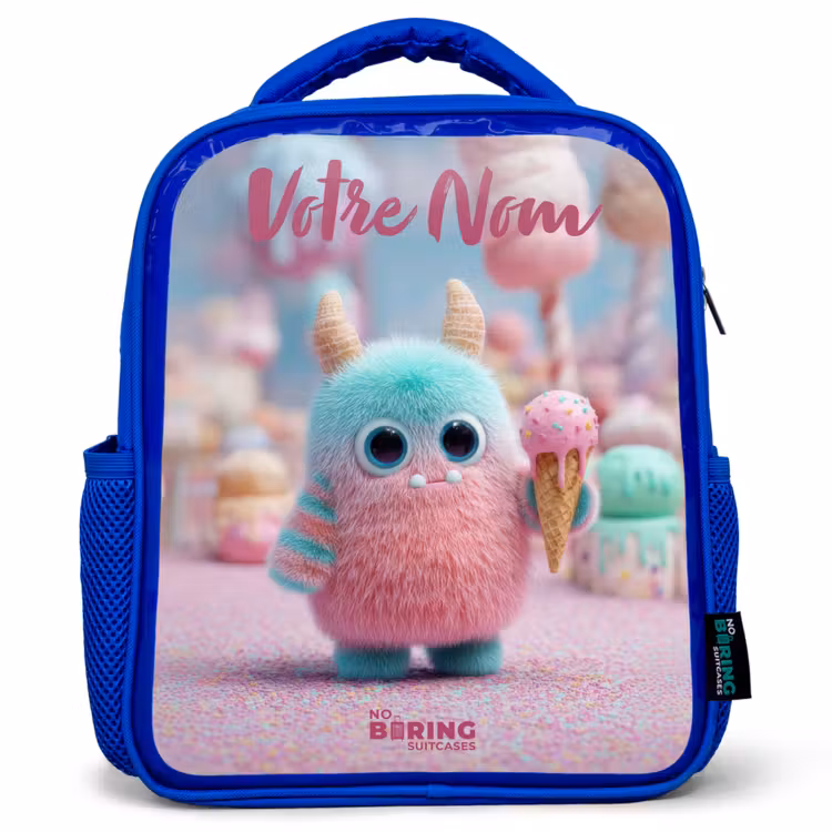 Sac à dos enfant - Bleu - Sweet Monster Candy Adventure — 1