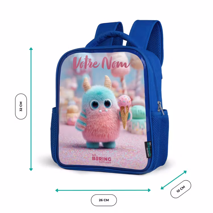 Sac à dos enfant - Bleu - Sweet Monster Candy Adventure — 6