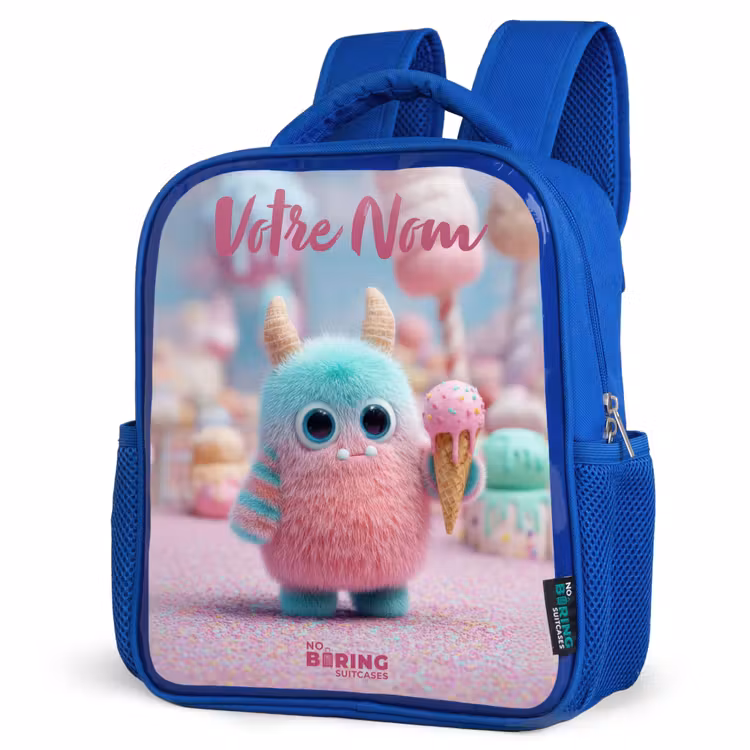 Sac à dos enfant - Bleu - Sweet Monster Candy Adventure — 7