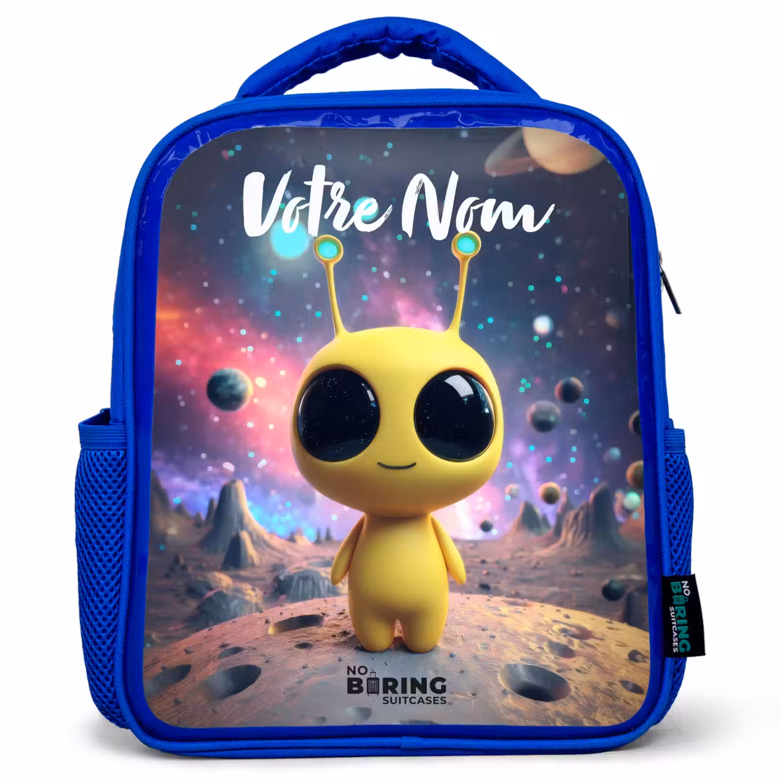 Sac à dos enfant - Bleu - Joyeux petit extraterrestre — 1