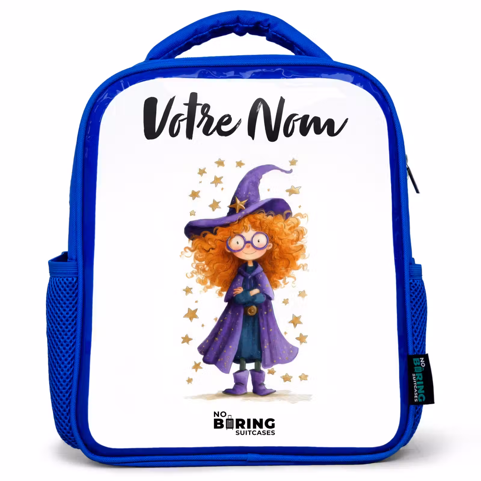 Sac à dos enfant - Bleu - La magie des étoiles avec les boucles — 1
