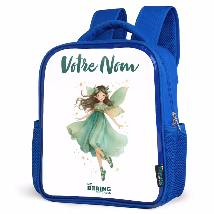 Sac à dos enfant - Bleu - Elfe vert flottant — 7