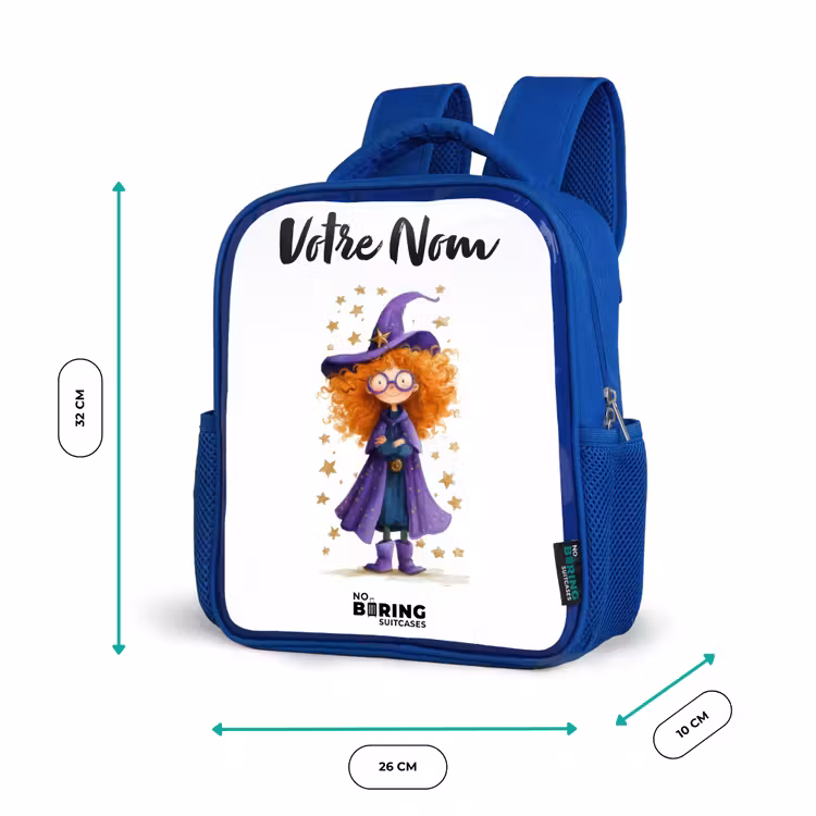 Sac à dos enfant - Bleu - La magie des étoiles avec les boucles — 6