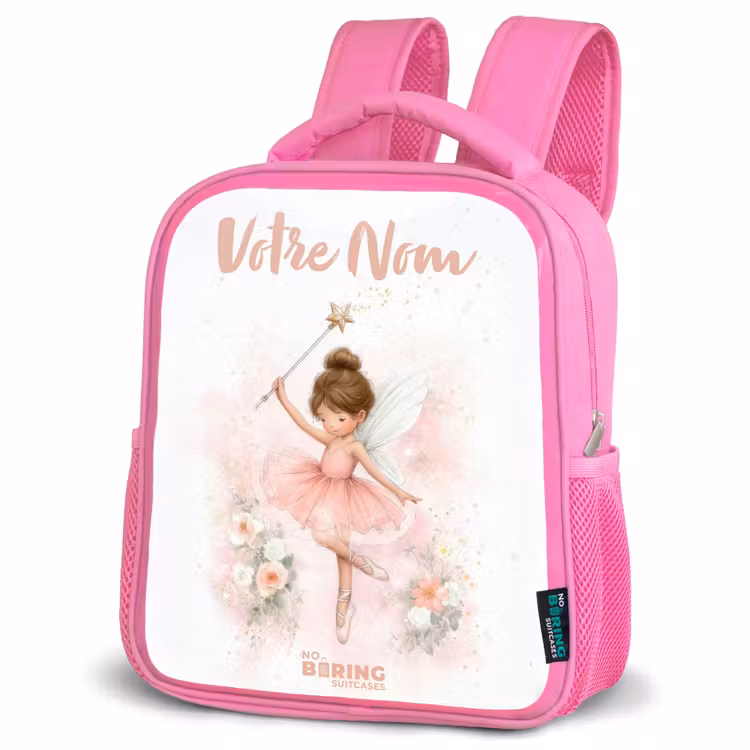 Enfant sac à dos - Rose - Fée ballerine en rose — 4