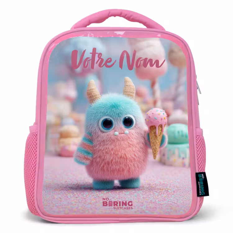 Enfant sac à dos - Rose - Sweet Monster Candy Adventure — 1