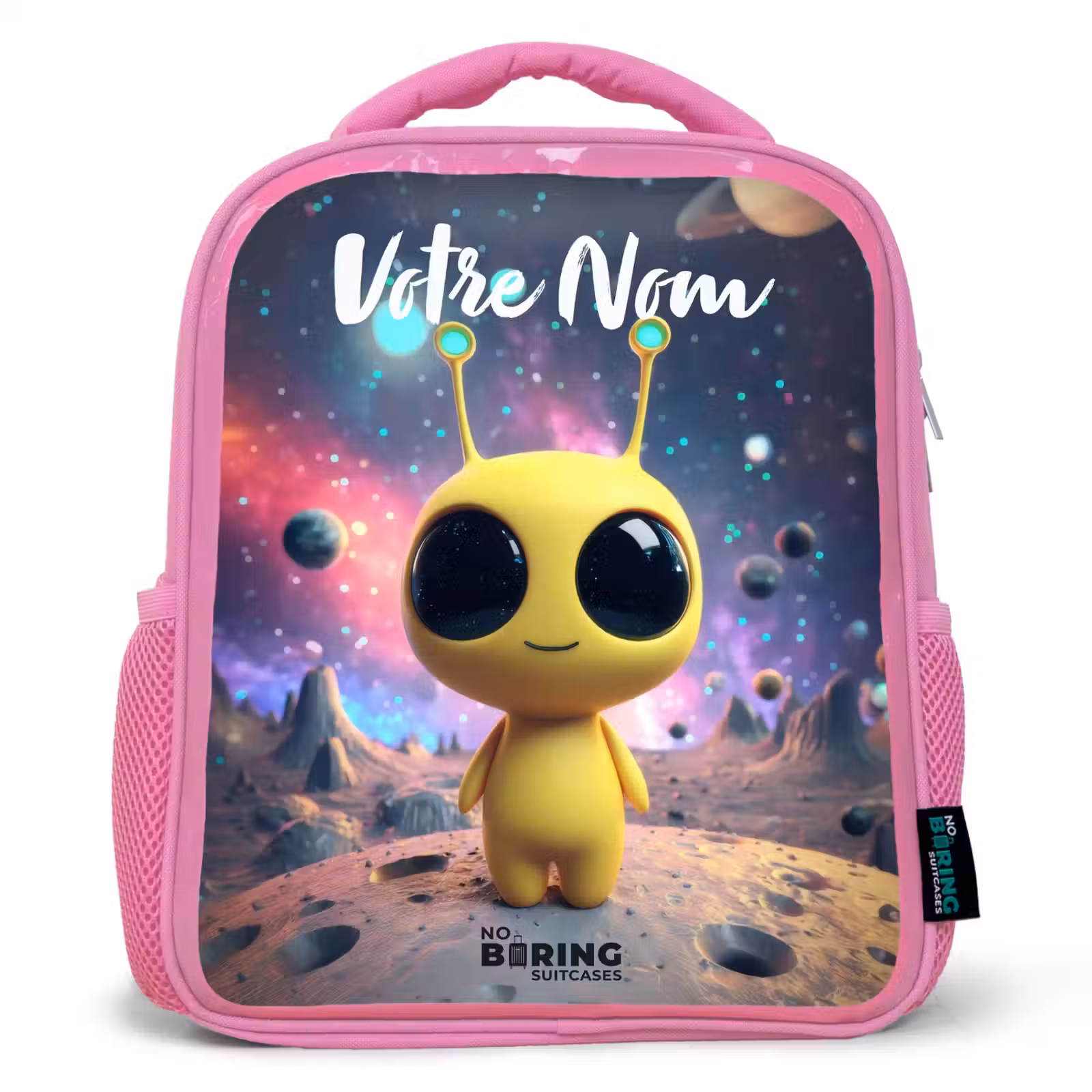 Enfant sac à dos - Rose - Joyeux petit extraterrestre — 1