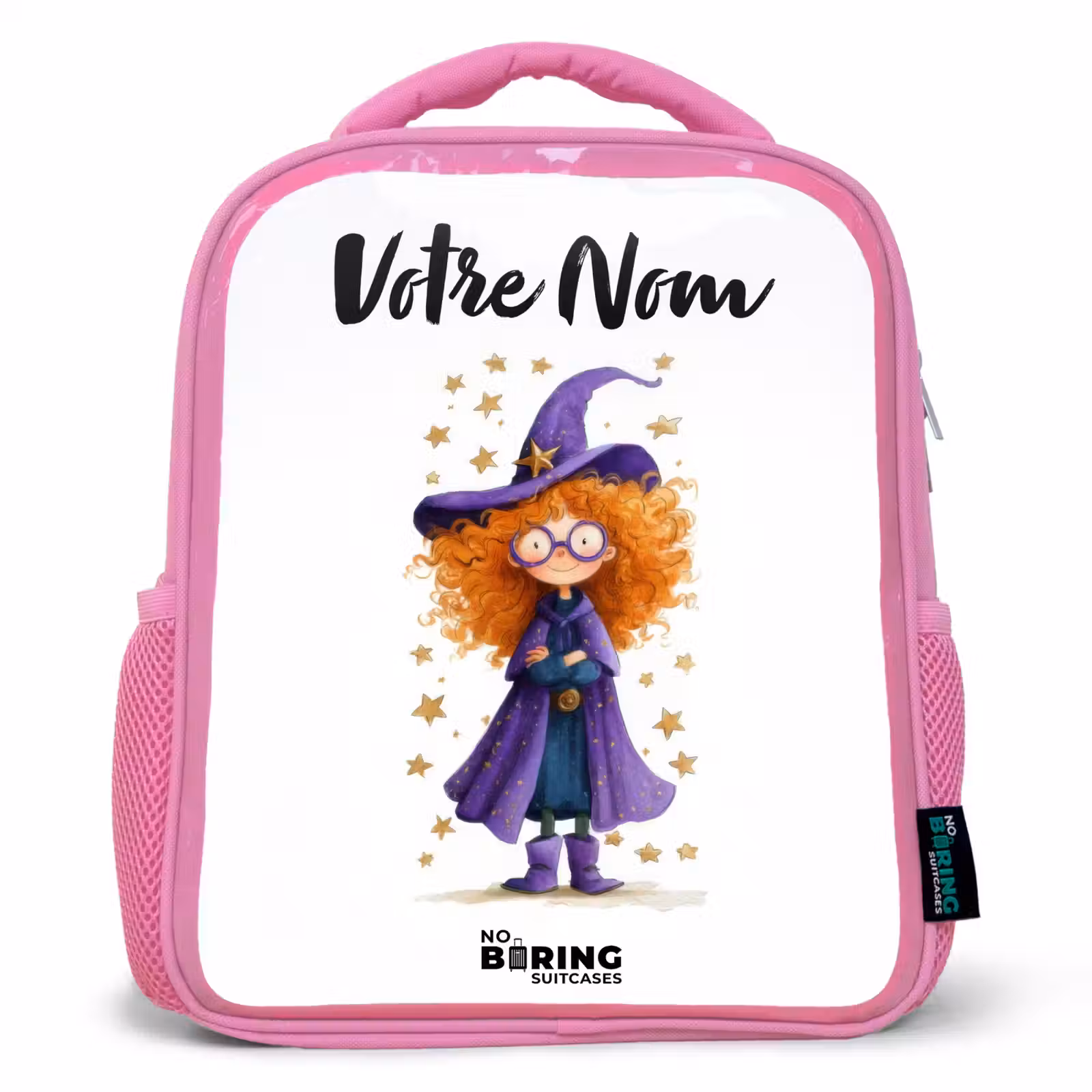 Enfant sac à dos - Rose - La magie des étoiles avec les boucles — 1
